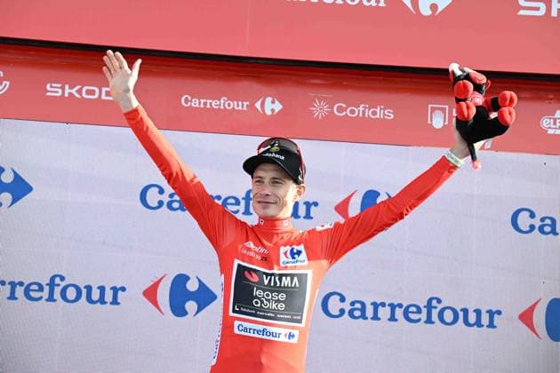 13-09-2025 Vuelta A Espana; Tappa 20 Robledo De Chavela - Bola Del Mundo; 2025, Visma - Lease A Bike; Vingegaard, Jonas; Bola Del Mundo; 