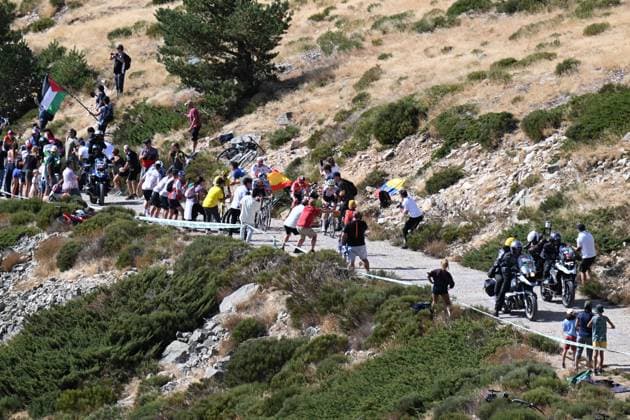13-09-2025 Vuelta A Espana; Tappa 20 Robledo De Chavela - Bola Del Mundo; 2025, Uae Team Emirates - Xrg; 2025, Visma - Lease A Bike; Almeida, Joao; Vingegaard, Jonas; Bola Del Mundo; 