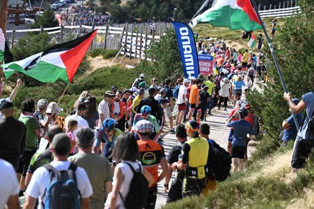 13-09-2025 Vuelta A Espana; Tappa 20 Robledo De Chavela - Bola Del Mundo; 2025, Xds - Astana; Conci, Nicola; Poels, Wouter; Bola Del Mundo; 