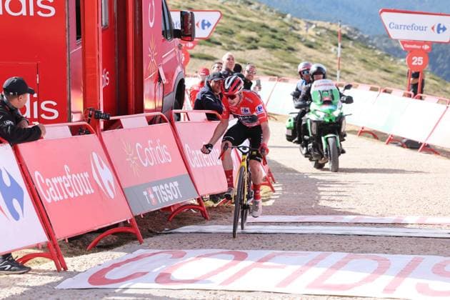 13-09-2025 Vuelta A Espana; Tappa 20 Robledo De Chavela - Bola Del Mundo; 2025, Visma - Lease A Bike; Vingegaard, Jonas; Puerto De Navacerrada; 