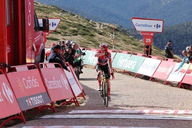 13-09-2025 Vuelta A Espana; Tappa 20 Robledo De Chavela - Bola Del Mundo; 2025, Visma - Lease A Bike; Vingegaard, Jonas; Puerto De Navacerrada; 