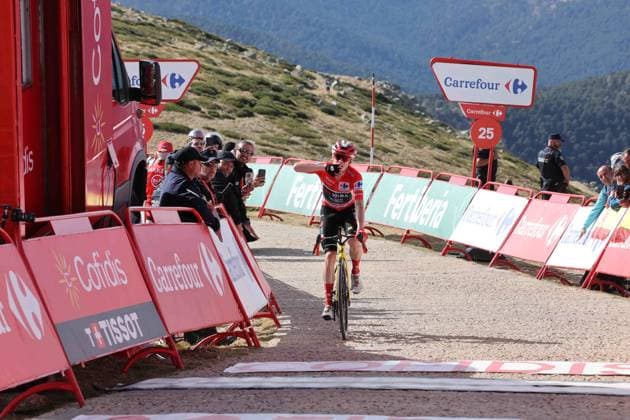 13-09-2025 Vuelta A Espana; Tappa 20 Robledo De Chavela - Bola Del Mundo; 2025, Visma - Lease A Bike; Vingegaard, Jonas; Puerto De Navacerrada; 
