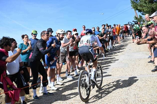 13-09-2025 Vuelta A Espana; Tappa 20 Robledo De Chavela - Bola Del Mundo; 2025, Red Bull - Bora Hansgrohe; Pellizzari, Giulio; Bola Del Mundo; 