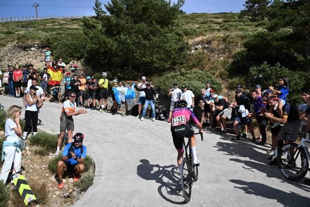 13-09-2025 Vuelta A Espana; Tappa 20 Robledo De Chavela - Bola Del Mundo; 2025, Burgos - Bh; Aparicio Munoz, Mario; Bola Del Mundo; 