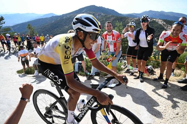 13-09-2025 Vuelta A Espana; Tappa 20 Robledo De Chavela - Bola Del Mundo; 2025, Ineos Grenadiers; Bernal Gomez, Arley; Bola Del Mundo; 