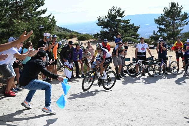 13-09-2025 Vuelta A Espana; Tappa 20 Robledo De Chavela - Bola Del Mundo; 2025, Ineos Grenadiers; Bernal Gomez, Arley; Bola Del Mundo; 