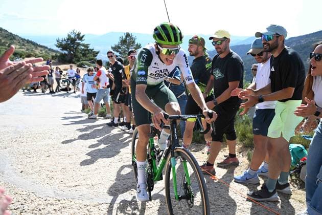 13-09-2025 Vuelta A Espana; Tappa 20 Robledo De Chavela - Bola Del Mundo; 2025, Caja Rural - Seguros Rga; Guardeno Romano, Jaume; Bola Del Mundo; 