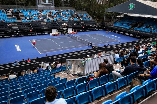 WTA, Tennis Damen 250 SP OPEN SaO PAULO, SP - 13.09.2025: WTA 250 SP OPEN - The inaugural SP Open, a WTA 250 series tournament played on hard courts, will take place at Villa-Lobos Park in the west of Sao Paulo. The event marks Sao Paulo& 39;s return to the official WTA calendar after 25 years and has been Brazil& 39;s largest women& 39;s tournament since 2016. In addition to the sporting events, 32 players will compete in singles and 16 doubles. (Photo: Aloisio Mauricio Fotoarena) x2805922x  AloisioxMauricio