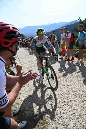 13-09-2025 Vuelta A Espana; Tappa 20 Robledo De Chavela - Bola Del Mundo; 2025, Caja Rural - Seguros Rga; Balderstone, Abel; Bola Del Mundo; 