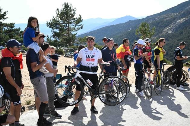 13-09-2025 Vuelta A Espana; Tappa 20 Robledo De Chavela - Bola Del Mundo; 2025, Uae Team Emirates - Xrg; Marini, Dario; Bola Del Mundo; 