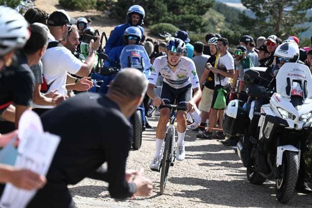 13-09-2025 Vuelta A Espana; Tappa 20 Robledo De Chavela - Bola Del Mundo; 2025, Red Bull - Bora Hansgrohe; Pellizzari, Giulio; Bola Del Mundo; 