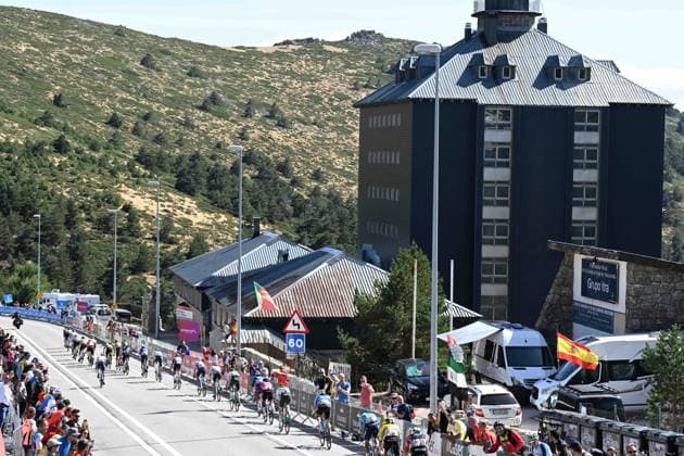 13-09-2025 Vuelta A Espana; Tappa 20 Robledo De Chavela - Bola Del Mundo; Puerto De Navacerrada; 