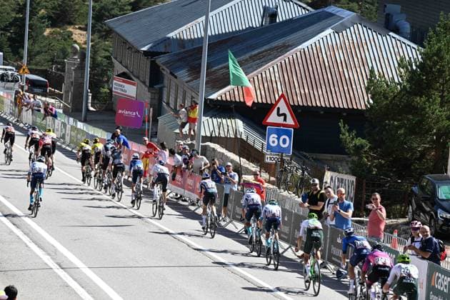 13-09-2025 Vuelta A Espana; Tappa 20 Robledo De Chavela - Bola Del Mundo; Puerto De Navacerrada; 