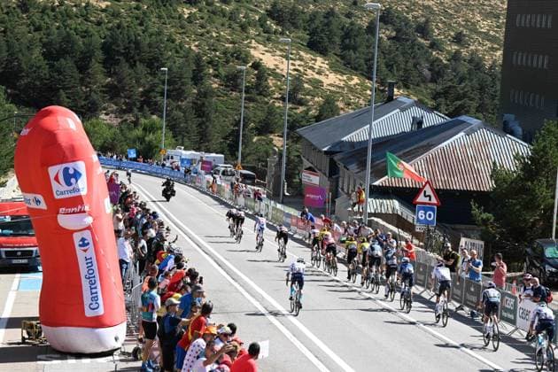 13-09-2025 Vuelta A Espana; Tappa 20 Robledo De Chavela - Bola Del Mundo; 2025, Visma - Lease A Bike; Vingegaard, Jonas; Puerto De Navacerrada; 