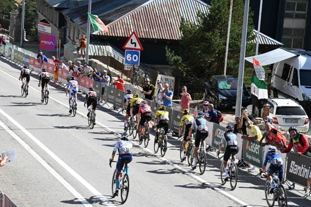 13-09-2025 Vuelta A Espana; Tappa 20 Robledo De Chavela - Bola Del Mundo; 2025, Visma - Lease A Bike; Vingegaard, Jonas; Puerto De Navacerrada; 