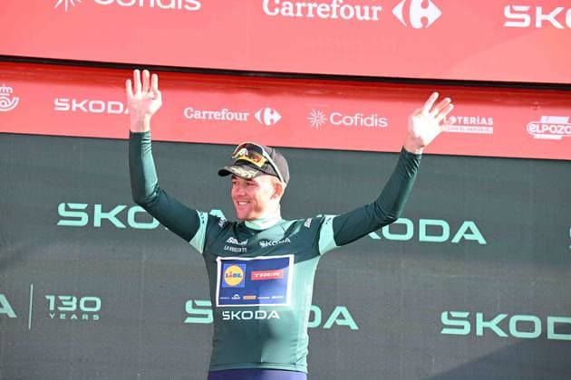 13-09-2025 Vuelta A Espana; Tappa 20 Robledo De Chavela - Bola Del Mundo; 2025, Lidl - Trek; Pedersen, Mads; Puerto De Navacerrada; 