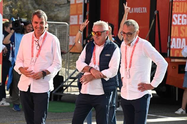 13-09-2025 Vuelta A Espana; Tappa 20 Robledo De Chavela - Bola Del Mundo; Guillen, Javier; Garcia, Kiko; Puerto De Navacerrada; 