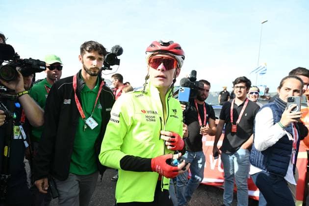 13-09-2025 Vuelta A Espana; Tappa 20 Robledo De Chavela - Bola Del Mundo; 2025, Visma - Lease A Bike; Vingegaard, Jonas; Puerto De Navacerrada; 