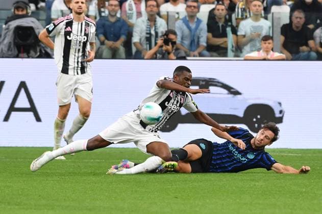 Foto IPP Massimo Rana Torino 13-09-2025 Calcio Campionato di Serie A 2025 2026 Juventus-Inter nella foto Pierre Kalulu Italy Photo Press - World Copyright italy ITALY  Copyright: xR4924_italyphotopressx