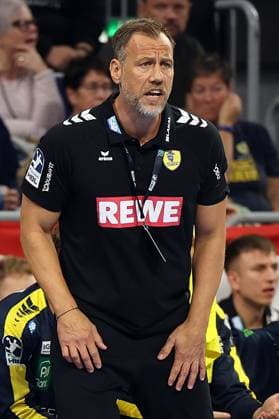13 09 2025, xrekx, Handball Daikin HBL, Rhein Neckar Loewen ThSV Eisenach v l Maik Machulla Trainer Rhein Necker Loewen DFL DFB REGULATIONS PROHIBIT ANY USE OF PHOTOGRAPHS as IMAGE SEQUENCES and or QUASI VIDEO Mannheim