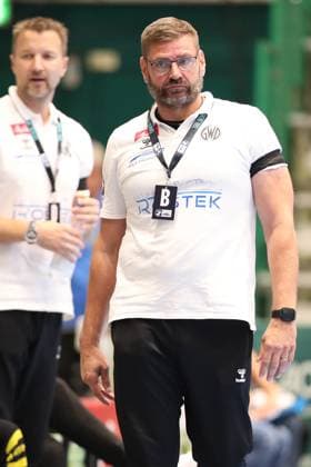 13 09 2025, Handball, HBL, Bergischer HC TSV GWD Minden, Unihalle Wuppertal Head coach Aaron Ziercke GWD Minden hc North Rhine-Westphalia Germany