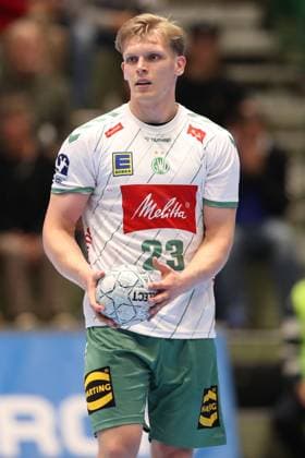 13 09 2025, Handball, HBL, Bergischer HC TSV GWD Minden, Unihalle Wuppertal Niclas Heitkamp GWD Minden 23 North Rhine-Westphalia Germany
