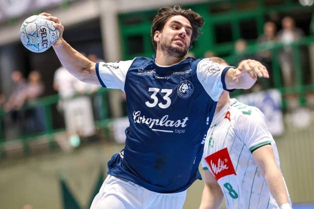 13 09 2025, Handball, HBL, Bergischer HC TSV GWD Minden, Unihalle Wuppertal Eloy Morante Maldonado BHC 33 North Rhine-Westphalia Germany