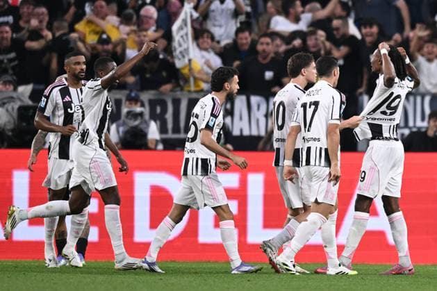 Db Torino 13 09 2025 - campionato di calcio serie A Juventus-Inter foto Daniele Buffa Image nella foto: esultanza gol Khephrem Thuram 