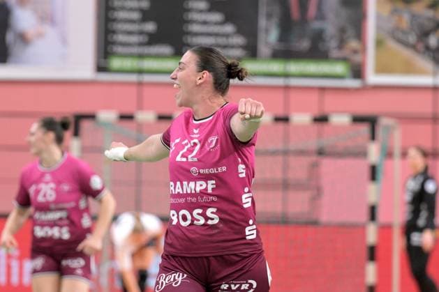 Gabriela Clausson Bitolo TusSies Metzingen, 22 TusSies Metzingen vs BSV Sachsen Zwickau, Handball, Alsco HBF, 3 League Matchday, Season 2025 2026, 13 09 2025 TusSies Metzingen vs BSV Sachsen Zwickau, Handball, Alsco HBF, 3 League Matchday, Season 2025 2026, 13 09 2025 Tuebingen Copyright: xEibner-Pressefoto TobiasxBaurx EP_TBR