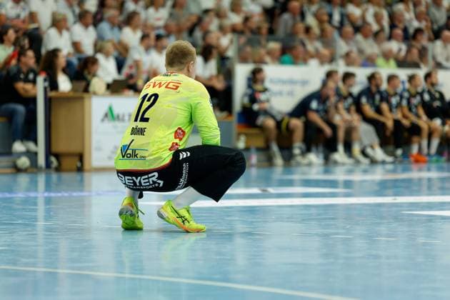 Simon Boehne TV 05 07 Huettenberg, 12 TV 05 07 Huettenberg vs HSG Krefeld Niederrhein, Handball, 2 Handball Bundesliga, 03 Matchday, Season 2025 2026, 13 09 25 TV 05 07 Huettenberg vs HSG Krefeld Niederrhein, Handball, 2 Handball Bundesliga, 03 Matchday, Season 2025 2026, 13 09 25 Huettenberg Copyright: xEibner-Pressefoto JoergxHeinrichx EP_JHR