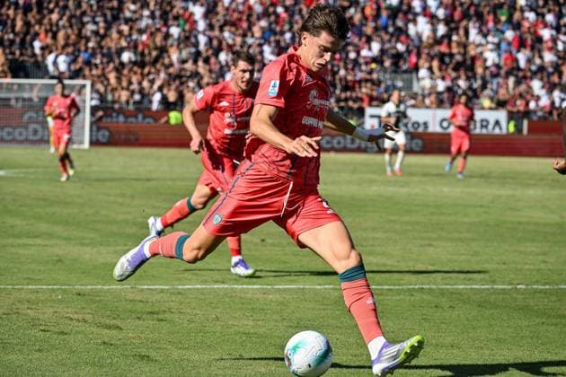 CALCIO - Serie A - Cagliari Calcio vs Parma Calcio Marco Palestra of Cagliari Calcio during Cagliari Calcio vs Parma Calcio, Italian soccer Serie A match in Cagliari, Italy, September 13 2025 Cagliari Italy  Copyright: xIPAxSport ABACAx