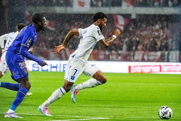 FOOTBALL : AJ Auxerre vs AS Monaco - Ligue 1 - JournÃ e 4 - 13 09 2025 JosuÃ Casimir (AJ Auxerre) AuxerreFrance  Copyright: xBaptistexAutissierx
