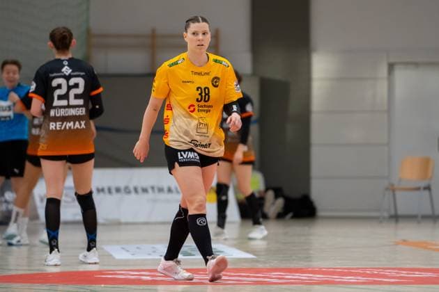 Handball I Women I Season 2025 2026 I 2 Bundesliga I 3 Matchday I VfL Waiblingen HC Rödertal I 13 09 2025 Anna Frankova 38, HC Rödertal Waiblingen Rundsporthalle Baden Württemberg Germany Copyright: xLobeca MaxxPetershansx