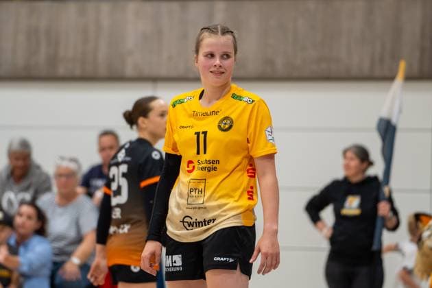 Handball I Women I Season 2025 2026 I 2 Bundesliga I 3 Matchday I VfL Waiblingen HC Rödertal I 13 09 2025 Vanessa Huth 11, HC Rödertal Waiblingen Rundsporthalle Baden Württemberg Germany Copyright: xLobeca MaxxPetershansx