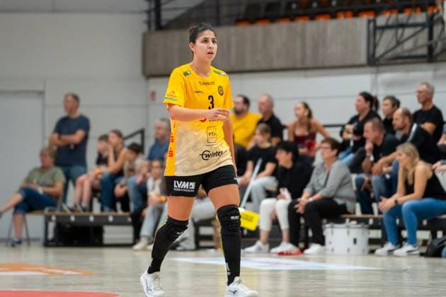 Handball I Women I Season 2025 2026 I 2 Bundesliga I 3 Matchday I VfL Waiblingen HC Rödertal I 13 09 2025 Mor Shaul 3, HC Rödertal Waiblingen Rundsporthalle Baden Württemberg Germany Copyright: xLobeca MaxxPetershansx
