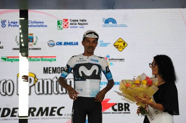 13-09-2025 Memorial Pantani; 2025, Movistar; Tesfatsion, Natael; Amici, Elisa; Cesenatico; 