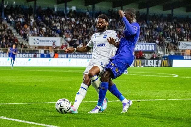 FOOTBALL : AJ Auxerre vs AS Monaco - Ligue 1 - JournÃ e 4 - 13 09 2025 JosuÃ Casimir (AJ Auxerre) AuxerreFrance  Copyright: xBaptistexAutissierx