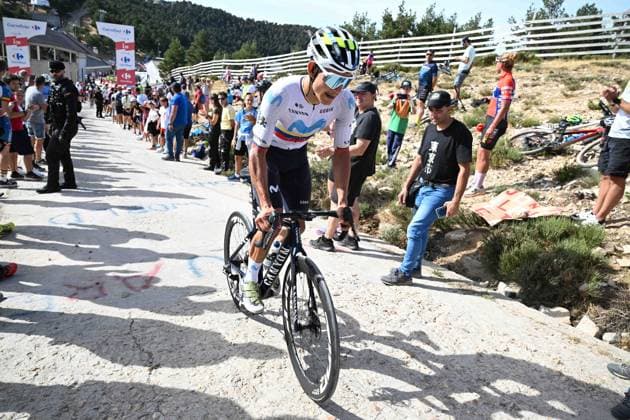 13-09-2025 Vuelta A Espana; Tappa 20 Robledo De Chavela - Bola Del Mundo; 2025, Movistar; Aular Sanabria, Orluis; Bola Del Mundo; 