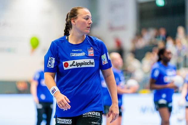 Diana Magnusdottir HSG Blomberg Lippe, 07 GER, HSG Blomberg Lippe vs Thueringer HC, , 3 Matchday, Season 2025 2026, 13 09 2025 GER, HSG Blomberg Lippe vs Thueringer HC, , 3 Matchday, Season 2025 2026, 13 09 2025 Blomberg Copyright: xEibner-Pressefoto JanxRollingerx EP_JSK