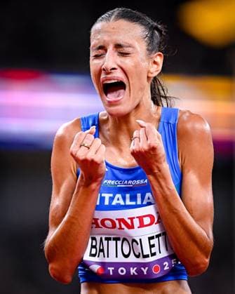 World Athletics Championships Tokyo 2025 - day 1 TOKYO, JAPAN - SEPTEMBER 13 : Battocletti Nadia (ITA) in action during the 10000m final on day 1 of the World Athletics Championships Tokyo 2025 on September 13, 2025 in Tokyo, Japan, 13 09 2025  Copyright: xTomasxSiskx