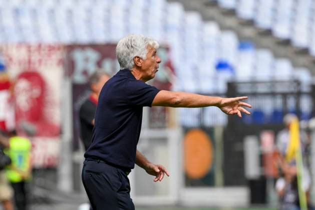 Roma™s head coach Gian Piero Gasperini during the Serie A Enilive soccer match between AS Roma and Torino FC at the Rome s Olympic stadium, Italy - Sunday, September 14, 2025. - Soccer.  Copyright: xFabrizioxCorradetti LaPressex