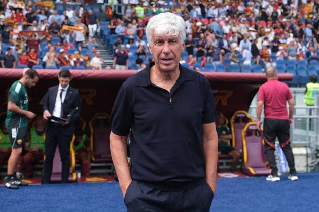 CALCIO - Serie A - AS Roma vs Torino FC Roma s Italian coach s Gian Piero Gasperini looks during the Serie A football match between AS Roma vs Torino at the Olimpico Stadium in Rome, Italy on September 14, 2025. Rome Italy  Copyright: xIPAxSport ABACAx