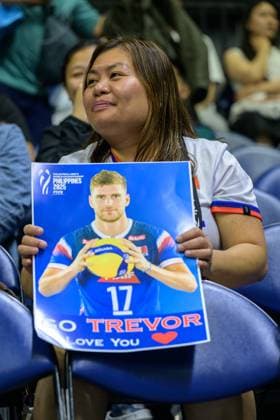 September 14, 2025, Quezon City, Manila, Philippines: France vs Korea in the Pool Phase during the FIVB Mens Volleyball World Championship, WM, Weltmeisterschaft 2025 in Manila, Philippines. France wins the match in 3 straight sets. Quezon City Philippines - ZUMAr144 20250914_zap_r144_063 Copyright: xJaynexRussellx