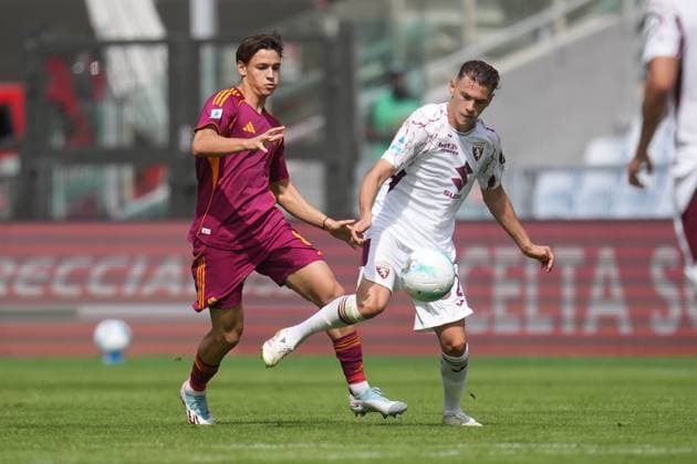ROME, ITALY, September 14: of AS Roma during the Serie A match between AS Roma and Torino FC in Rome, Italy. Copyright: xFOTOAGENZIAx