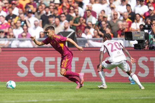 ROME, ITALY, September 14: of AS Roma during the Serie A match between AS Roma and Torino FC in Rome, Italy. Copyright: xFOTOAGENZIAx