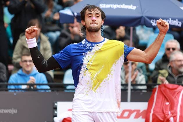 SZCZECIN, 14.09.2025 FINAL TURNIEJU TENISA ZIEMNEGO ATP, Tennis Herren CHALLENGER - FINAL ATP CHALLENGER INVEST IN SZCZECIN OPEN 2025 NZ THIAGO AGUSTIN TIRANTE WYGRYWA TURNIEJ FOT. KRZYSZTOF CICHOMSKI NEWSPIX.PL --- newspix.pl 