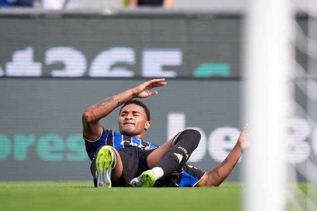 Pisa s Henrik Meister reacts after missing a scoring chance during the Serie A soccer match between Pisa and Udinese at the Arena Garibaldi Romeo Anconetani Stadium in Pisa, north Italy - Sunday, September 14, 2025 -  Copyright: xMassimoxPaolone LaPressex