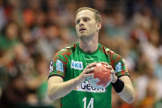 14 09 2025, xtgx, SC Magdeburg TVB Stuttgart v l Omar Ingi Magnusson Magdeburg, 14 Magdeburg