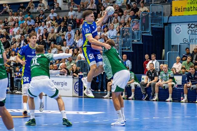 Daikin Handball Bundesliga, VfL Gummersbach Füchse Berlin 14 09 2025 Kay Smits VfL Gummersbach, 31 , Daikin Handball Bundesliga, VfL Gummersbach Füchse Berlin 14 09 2025 Copyright: xBEAUTIFULxSPORTS Erlhofx