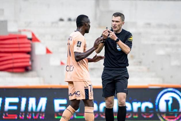 FOOTBALL : Racing Strasbourg vs Le Havre- 4eme journee. Ligue 1 Stade de la Meinau 14 09 2025 Ally Samatta 70  Copyright: xelyxandroxcegarrax